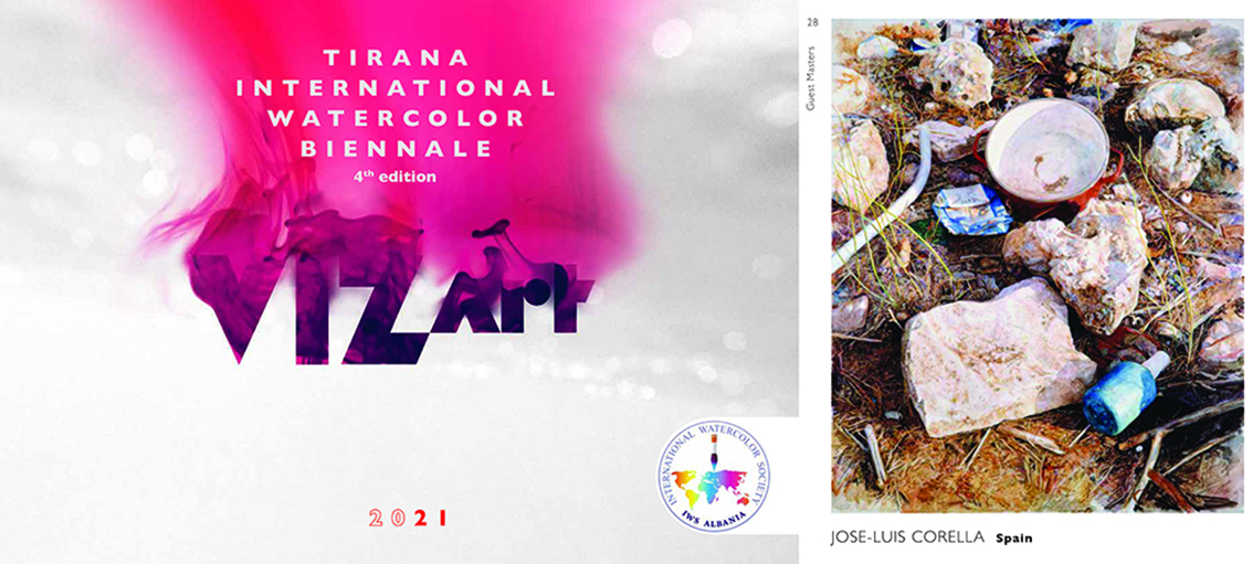 VIZ-Art International Watercolor Biennale. 4 Edition. Tirana. Albania 2021